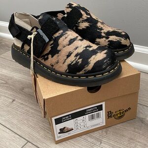 Women's Black Jorge Ii Contrast Hair On Slingback Mule